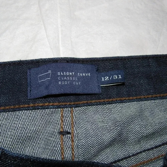 LEVI’S Slight Curve Classic Boot Cut Jeans Size 12 - Picture 5 of 6